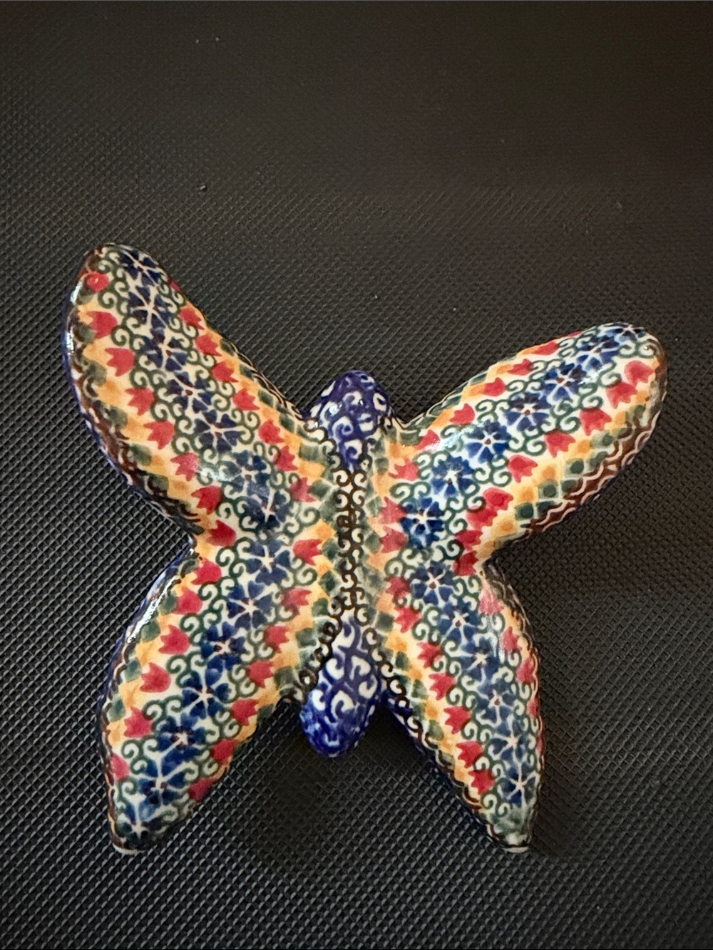 Polish Pottery Butterfly